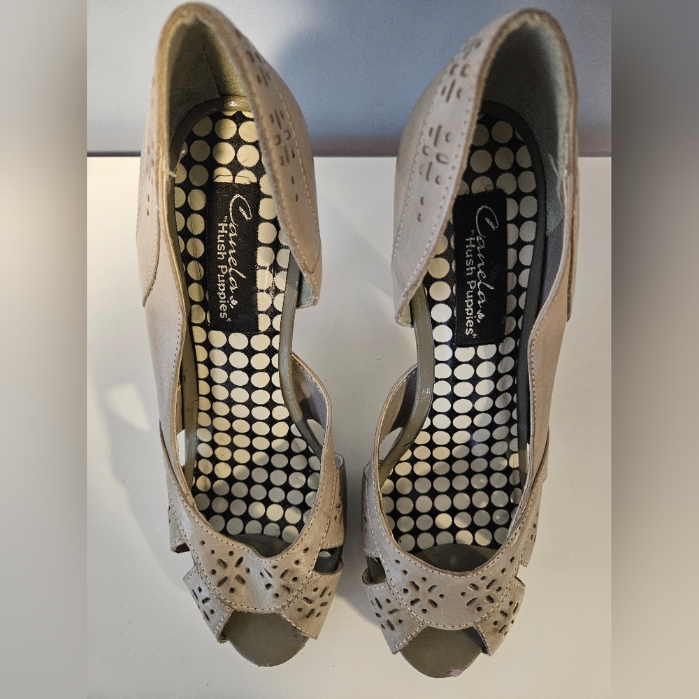 Hush Puppies Women's Grey Heels